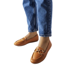 Women's brown Couturier loafers Women's brown Couturier loafers