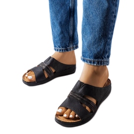 Black light wedge sandals from Oliwia