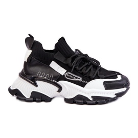 PS1 Women's Slip-on Sock Sneakers Black Keaton