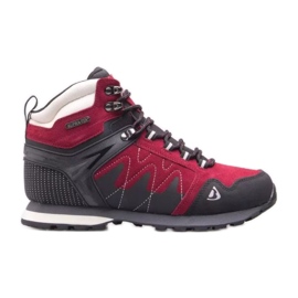 Bergson Walking Boots In Tubkal Mid Burgundy red