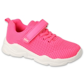 Befado children's sports shoes with Velcro 516x201 pink