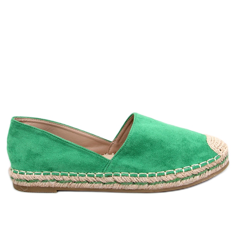 Phair Green cut-out espadrilles