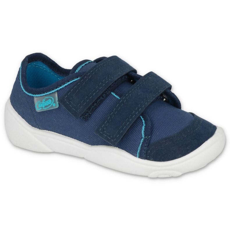 Befado boys sneakers for Velcro 907p160 navy blue