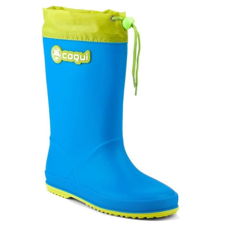 Wellingtons Coqui Rainy Collar Jr. 8509-100-4713 blue Wellingtons Coqui Rainy Collar Jr. 8509-100-4713 blue