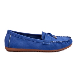 PS1 Classic Blue Suede Loafers Good Time