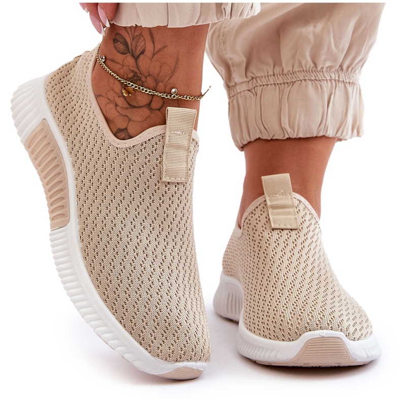PM1 Classic Slip-on Sneakers Beige Frankie