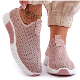 PM1 Classic Slip-On Trainers Light Pink Frankie