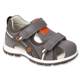 Befado children's shoes gray 170P073 grey Befado children's shoes gray 170P073 grey