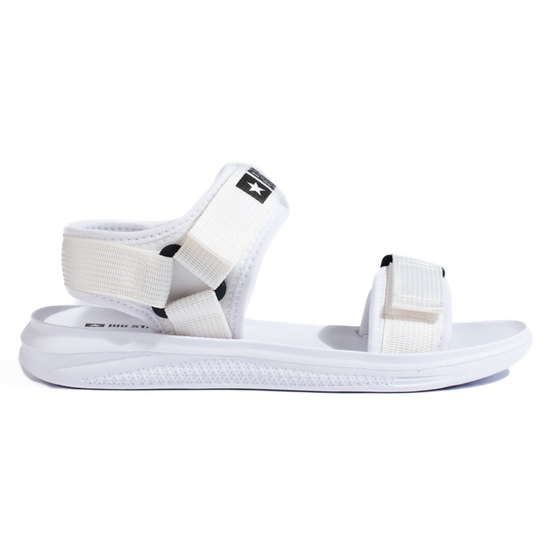 Women's white sandals Big Star HH274A026 Women's white sandals Big Star HH274A026