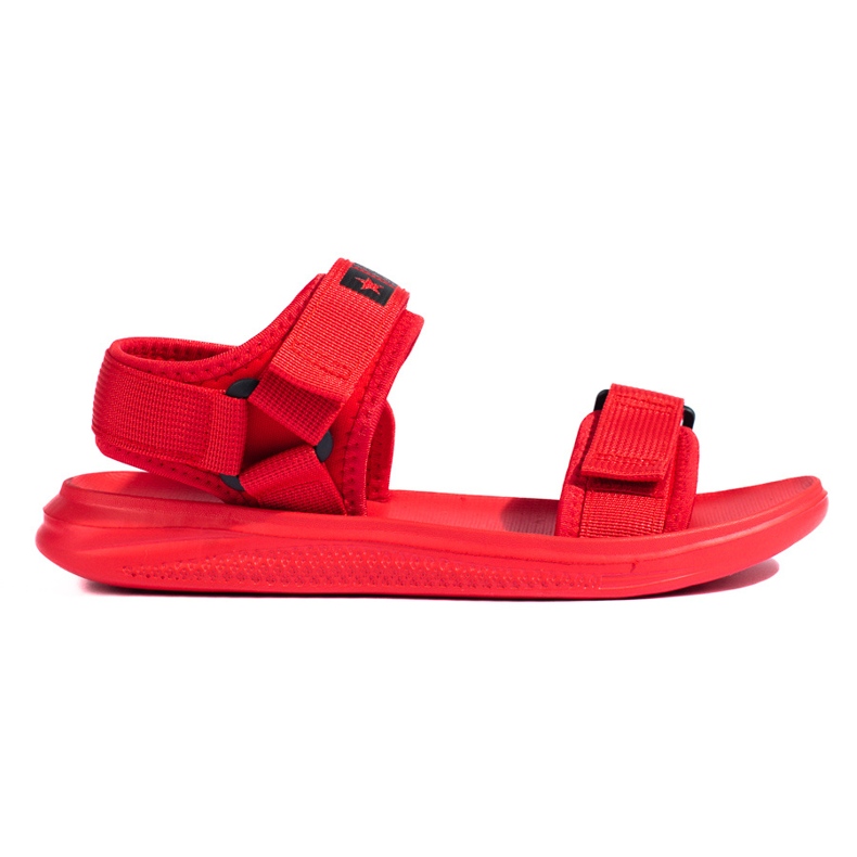 Women's red sandals Big Star HH274A027