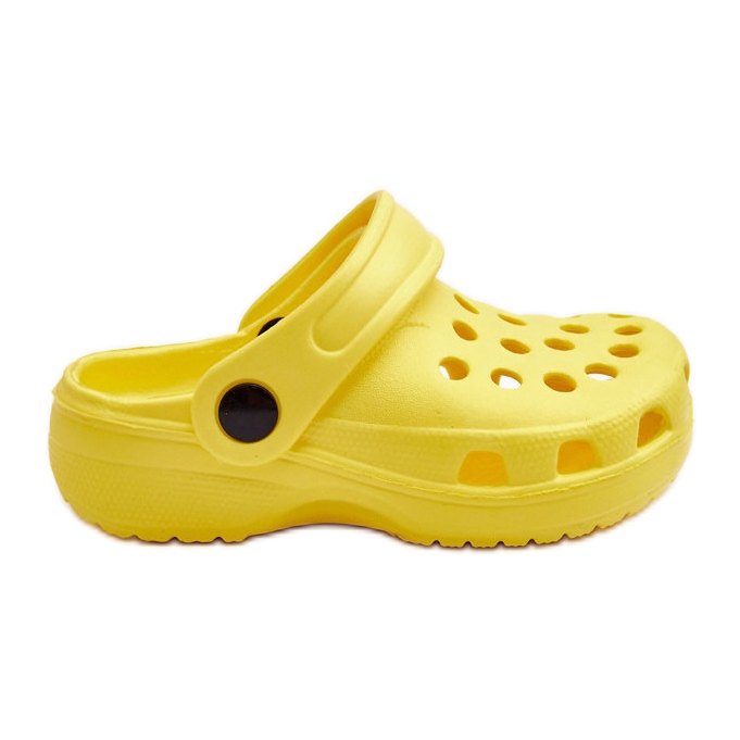 Yellow hot sale crocs kids