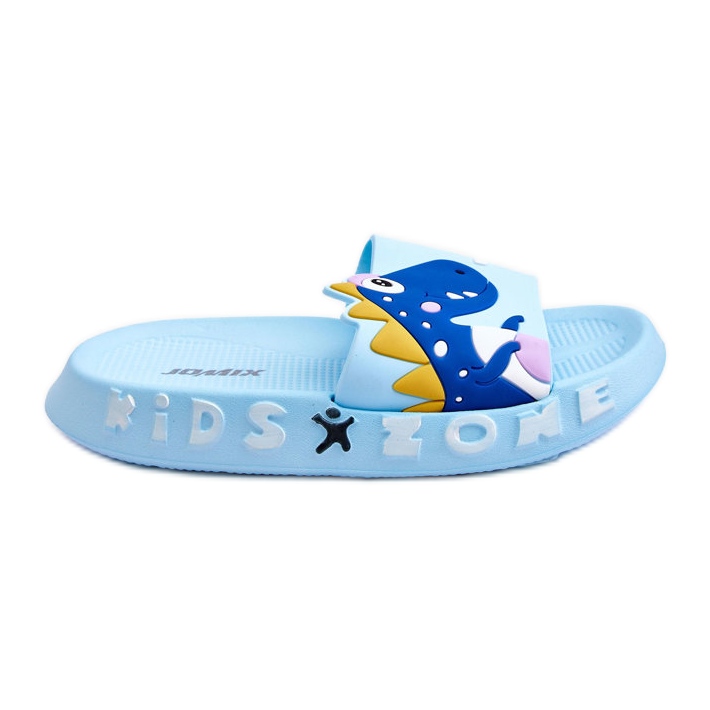 WJ1 Children's Foam Slippers Dinosaur Light Blue Dario WJ1 Children's Foam Slippers Dinosaur Light Blue Dario