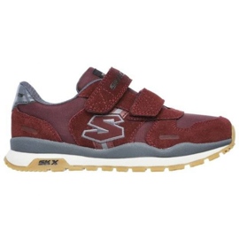 Shoes Skechers Throwbax Jr 97360L/BURG red