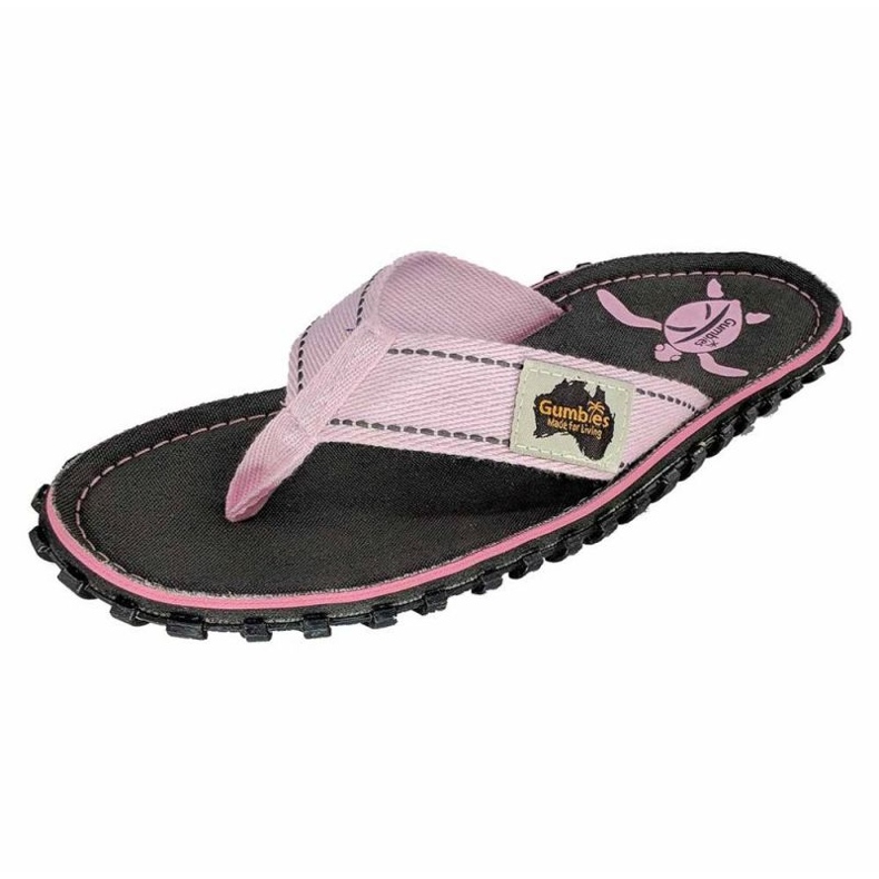 Gumbies Islander Canvas Flip Flops W G-IS-WN-GRTU pink