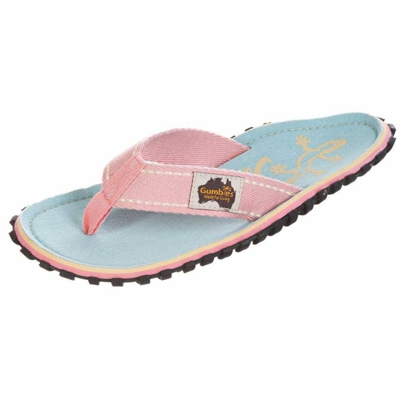 Gumbies Islander Canvas Flip Flops W G-IS-WN-GHE pink