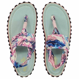 Gumbies Slingback Flip Flops W G-SB-WN-MP multicolored