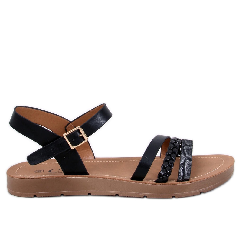 Clyde Black women's sandals Clyde Black women's sandals