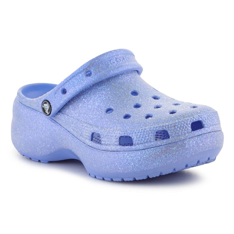 Crocs Classic Platform Glitter Clog W 207241-5Q6 blue