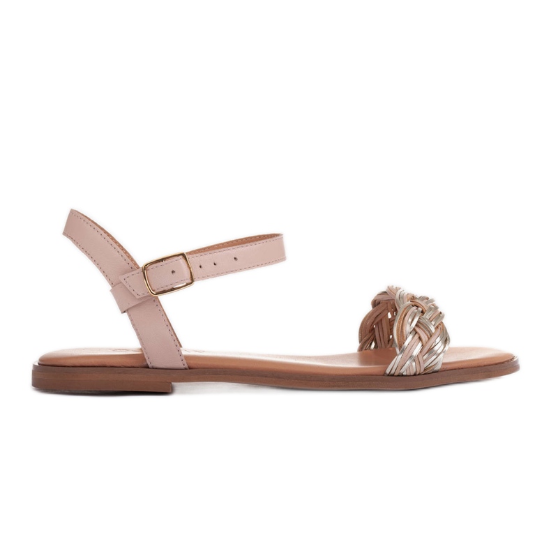 Marco Shoes Flat sandals beige
