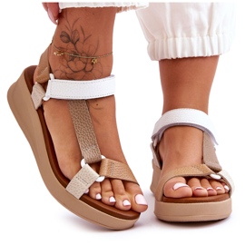 Maciejka Leather Sandals L5186-04 Beige Maciejka Leather Sandals L5186-04 Beige