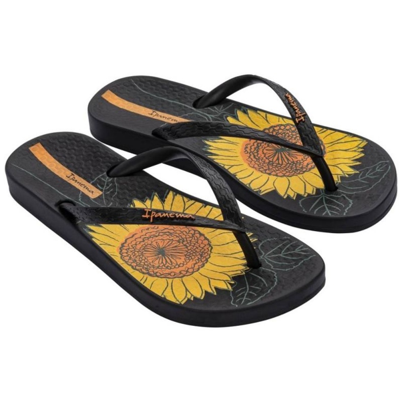 Ipanema Sunflower Anat Flip Flops. Temas Xii Fem W 83178 23923 black