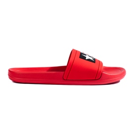 Red men's slippers Big Star DD174702