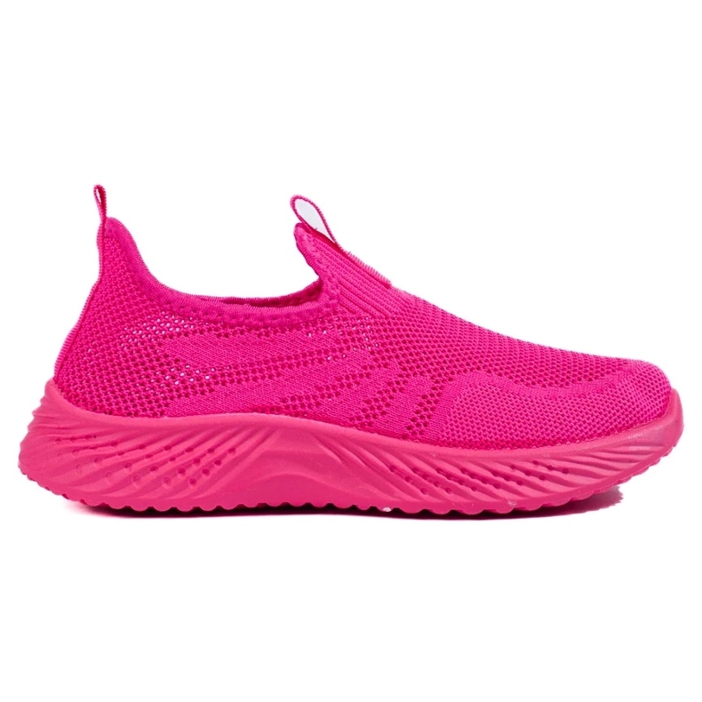 Women's openwork sports shoes fuchsia Shelovet pink