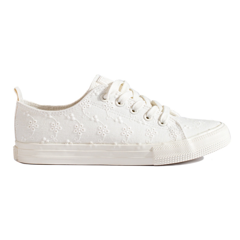 Women's white sneakers LL274223101 Big Star Women's white sneakers LL274223101 Big Star