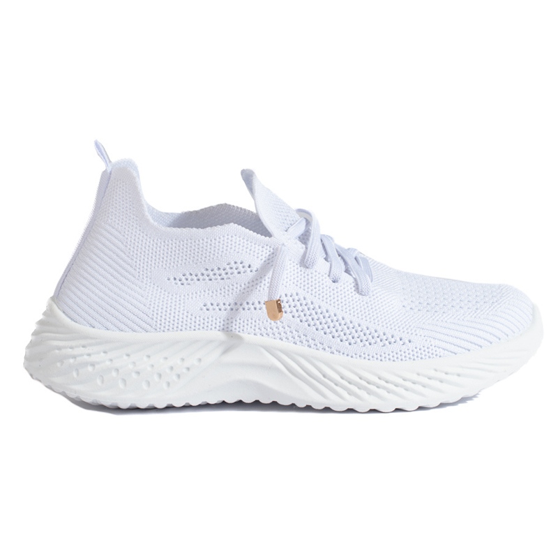 Women's textile sports shoes Shelovet white