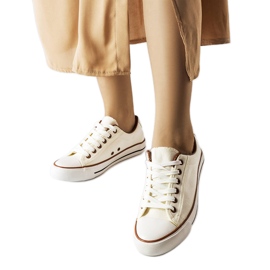 Mascherone white fabric sneakers Mascherone white fabric sneakers