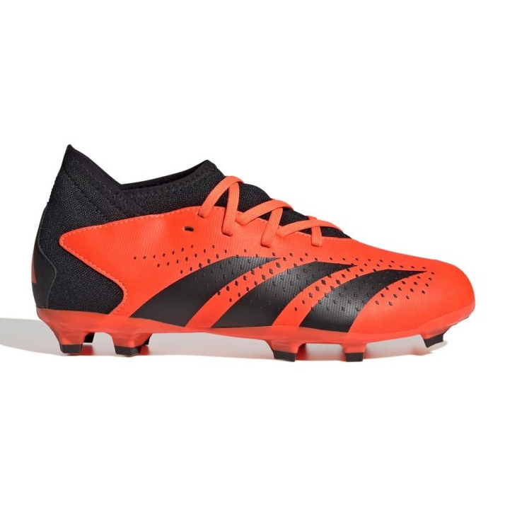 Adidas Predator Accuracy.3 Fg Jr GW4608 soccer shoes orange oranges and reds