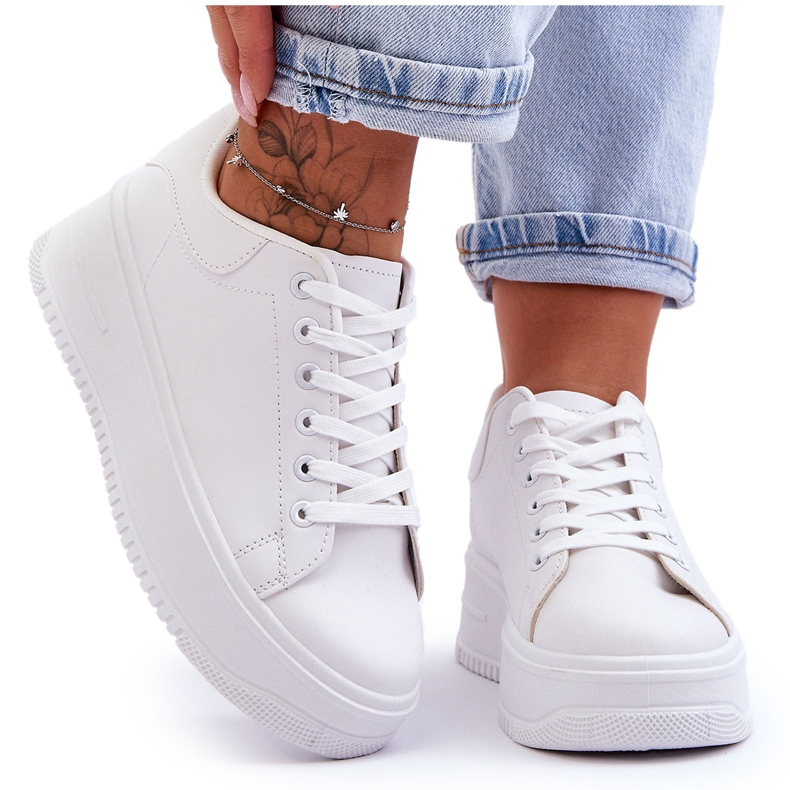Women's Classic Sport Shoes White Night Trip