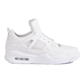 White sneakers with a thick sole from Shelovet White sneakers with a thick sole from Shelovet