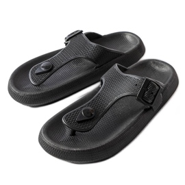 Black platform sandals from Moretti Black platform sandals from Moretti