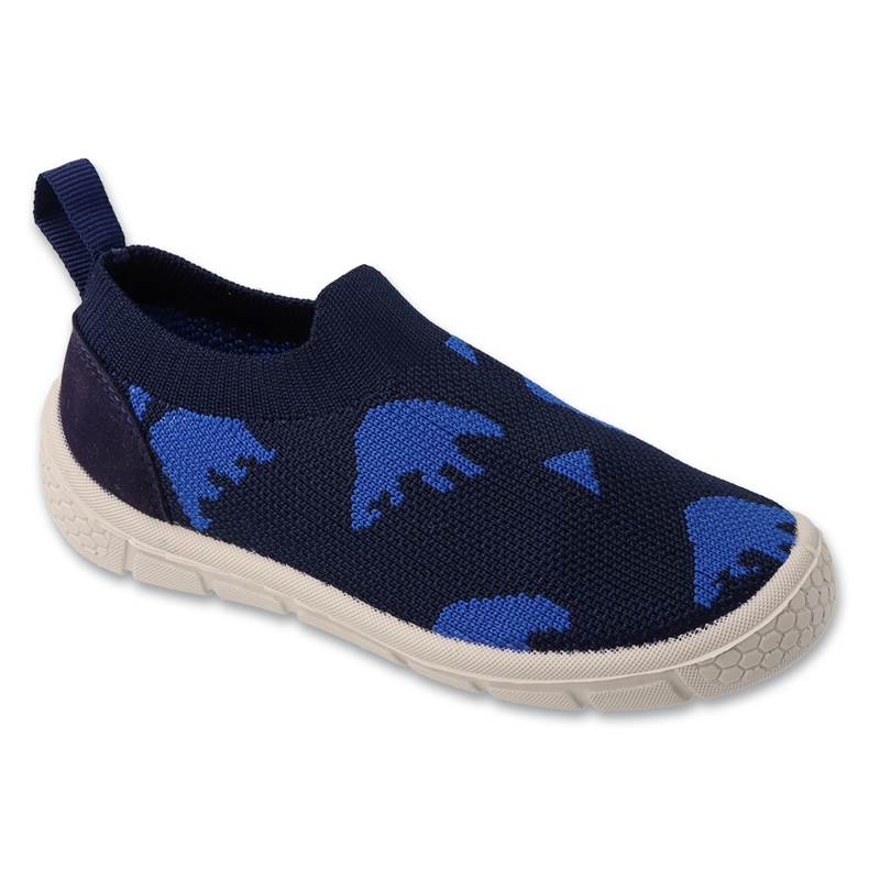 Befado children's navy blue slippers 102x006 Blue Application