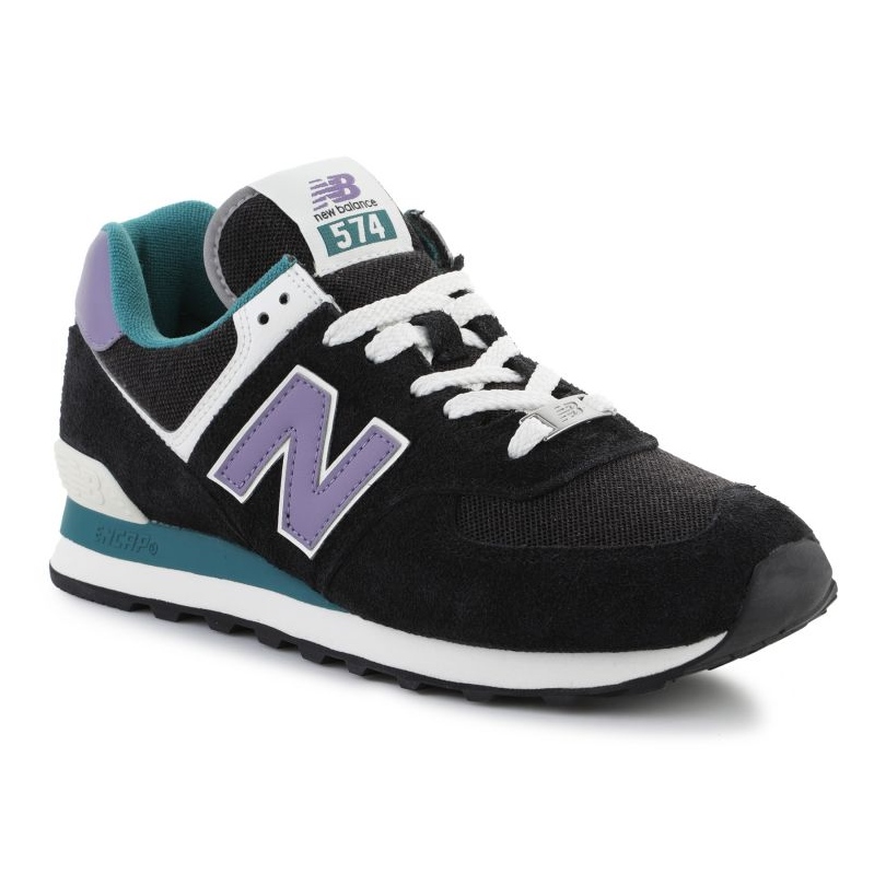 New balance wl574 dark purple sales