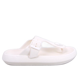 Sadier White soft foam flip-flops Sadier White soft foam flip-flops