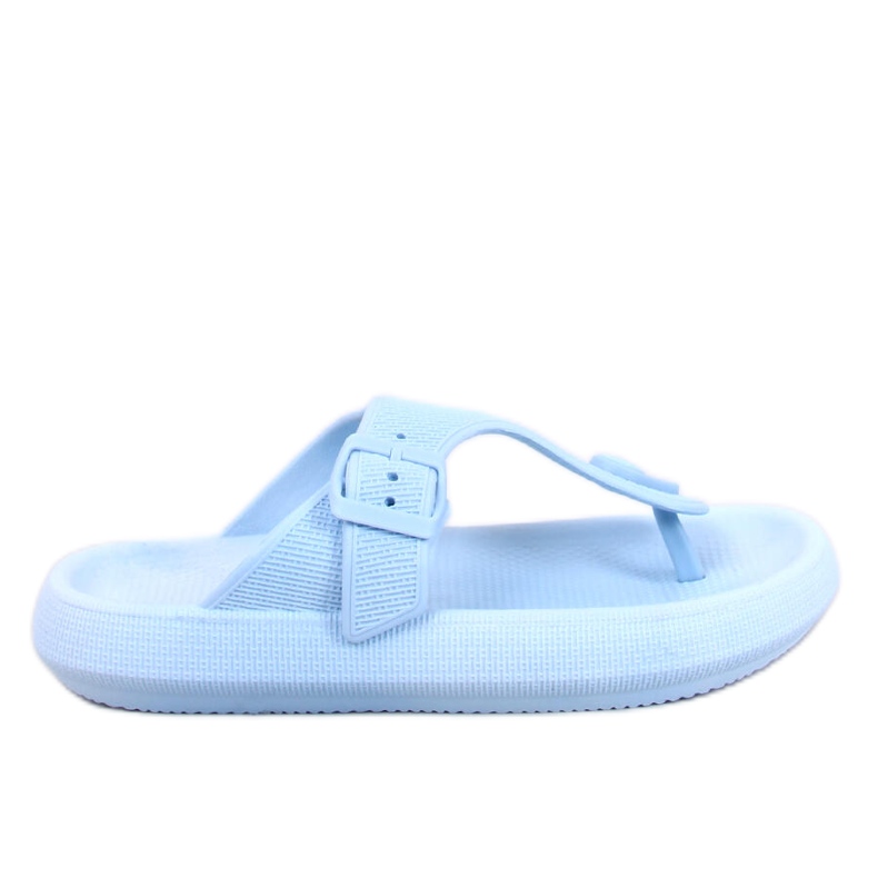 Sadier Blue soft foam flip-flops
