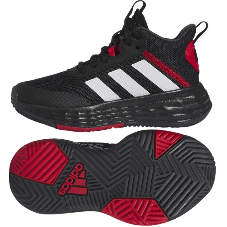 Basketball shoes adidas OwnTheGame 2.0 Jr. IF2693 black black