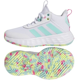 Basketball shoes adidas OwnTheGame 2.0 Jr. IF2696 white white Basketball shoes adidas OwnTheGame 2.0 Jr. IF2696 white white