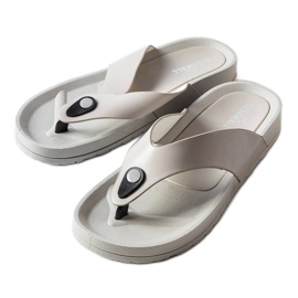 Gray platform sandals from Elide grey Gray platform sandals from Elide grey