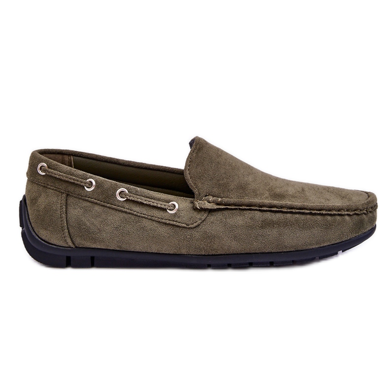 Men's Suede Slip-on Loafers Green Rayan Men's Suede Slip-on Loafers Green Rayan