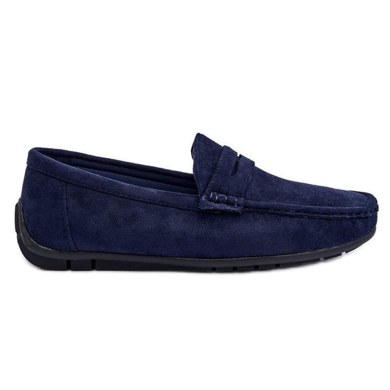 Men's Wesley Navy Suede Loafers blue Men's Wesley Navy Suede Loafers blue