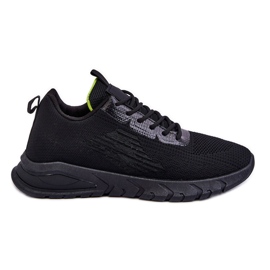 Men's Classic Sport Shoes Black Santiago