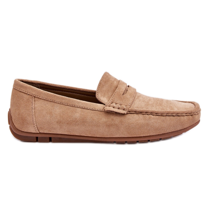 Men's Wesley Beige Suede Loafers Men's Wesley Beige Suede Loafers
