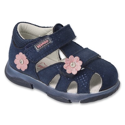Befado children's shoes pink 170P078 blue