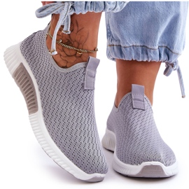 Classic Slip-On Sport Shoes Gray grey