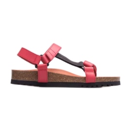 Scholl Heaven Ad W F23009-1051 sandals red