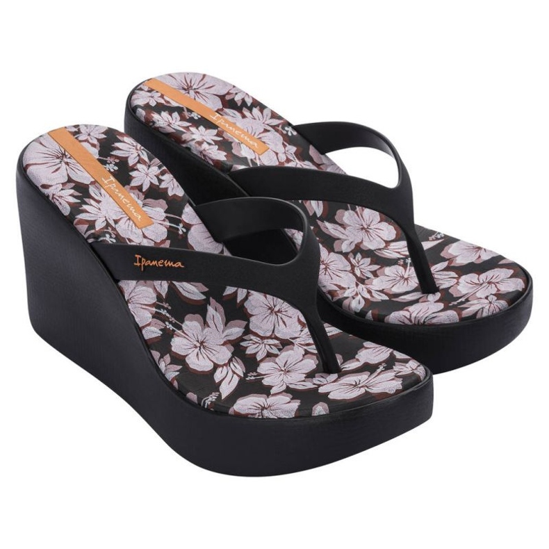Ipanema Aloha Fem Flip Flops W 83444 AJ948 black