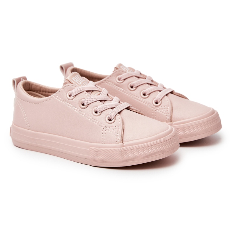 Children's eco-leather sneakers big star jj374022 nude pink Children's eco-leather sneakers big star jj374022 nude pink